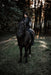 Yennefer inspired Witcher cosplay costume with black jacket and leather details