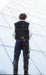 Han Solo inspired cosplay costume with vest shirt belt and leather holster