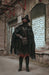 Eileen the Crow inspired Bloodborne cosplay costume with feathered cloak and bird mask
