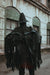 Eileen the Crow inspired Bloodborne cosplay costume with feathered cloak and bird mask