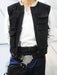 Han Solo inspired cosplay costume with vest shirt belt and leather holster
