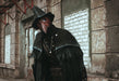 Eileen the Crow inspired Bloodborne cosplay costume with feathered cloak and bird mask