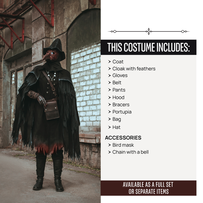 Eileen the Crow Inspired Cosplay Costume from Bloodborne
