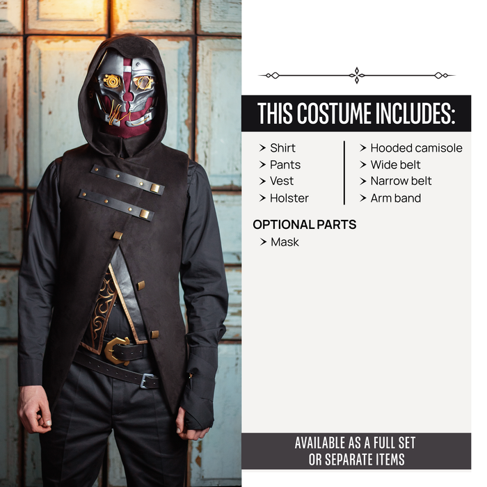 Corvo Attano Inspired Cosplay Costume from Dishonored
