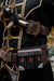 Corvo Attano inspired cosplay costume with hood mask and leather accessories