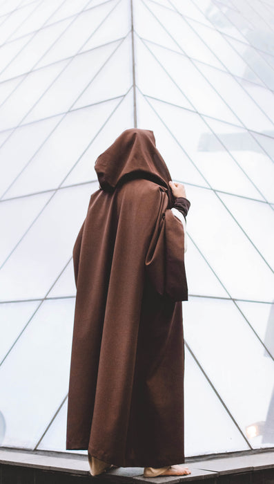 Star Saga Jedi Outfit – Tunic, Robe, Belt, and Accessories