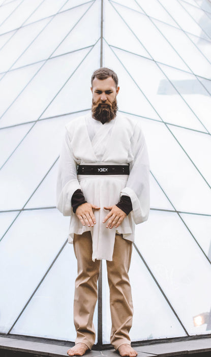 Star Saga Jedi Outfit – Tunic, Robe, Belt, and Accessories