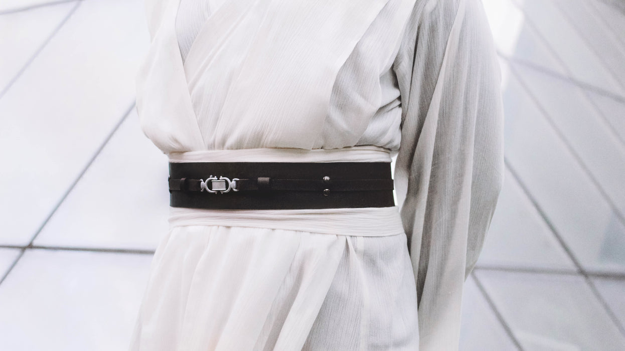 Star Saga Jedi Outfit – Tunic, Robe, Belt, and Accessories