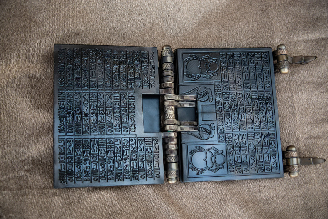 Mystical Ancient Book Prop – Hamunaptra Inspired Adventure Accessory