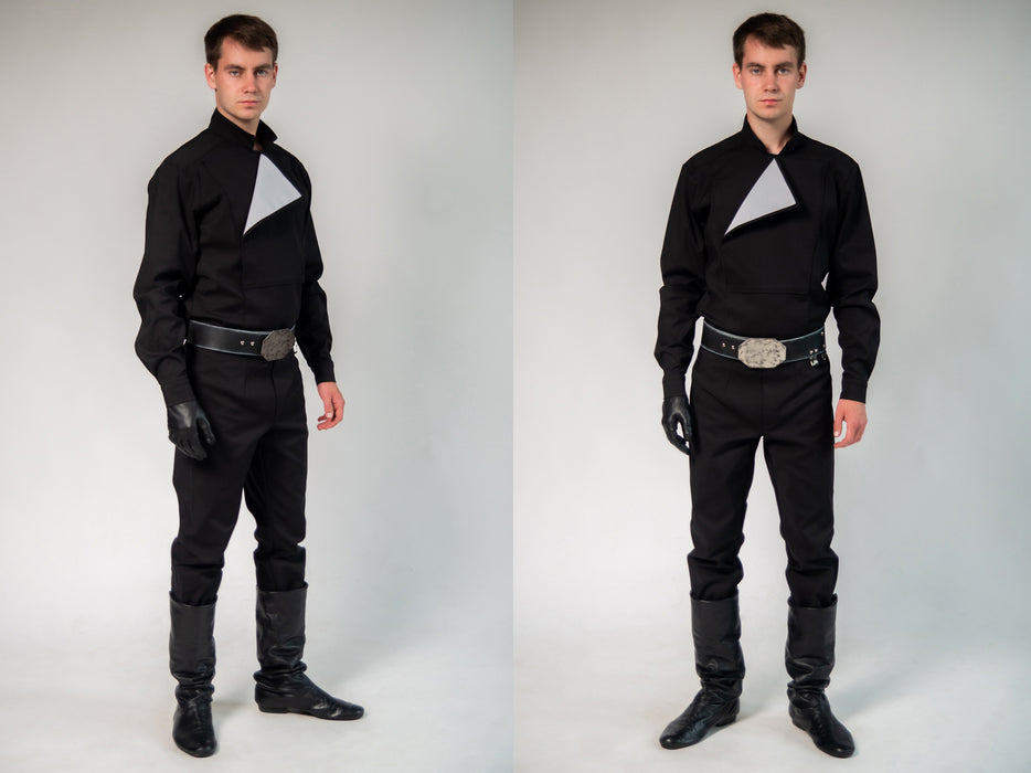 Luke Skywalker Inspired Cosplay Costume with Leather Accessories