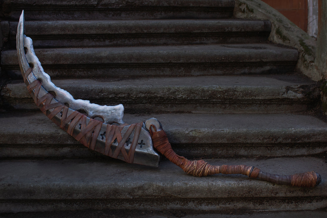 Beasthunter Saif Prop – Bloodborne 3D Printed Cosplay Weapon