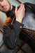 Corvo Attano inspired Dishonored cosplay costume with hood mask and leather details