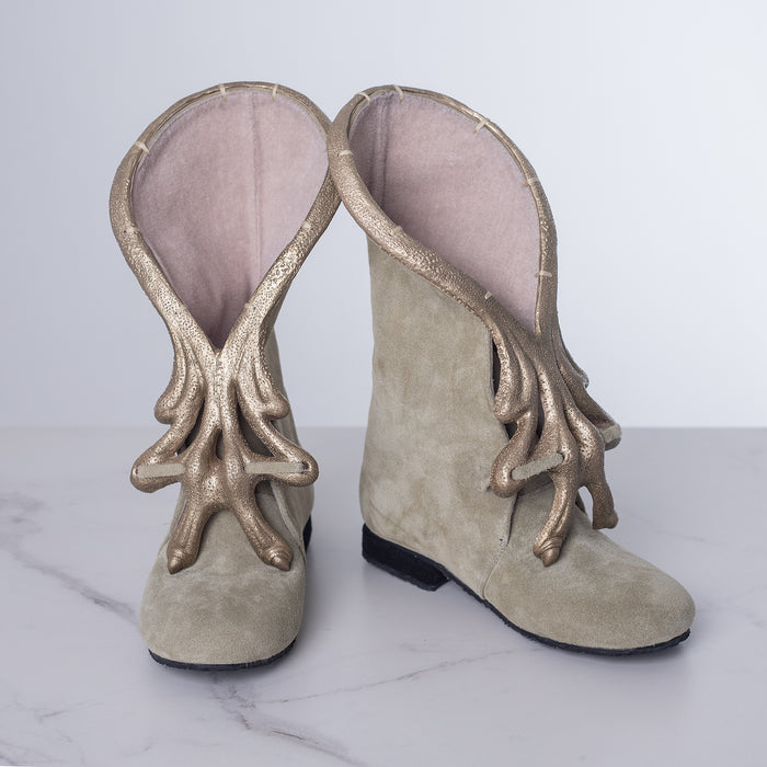 Premium Princess Leia Boots – Rebel Legion Inspired Costume Shoes