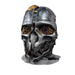 Corvo Attano inspired cosplay mask with steampunk mechanical design details