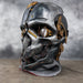 Corvo Attano inspired cosplay mask with steampunk mechanical design details