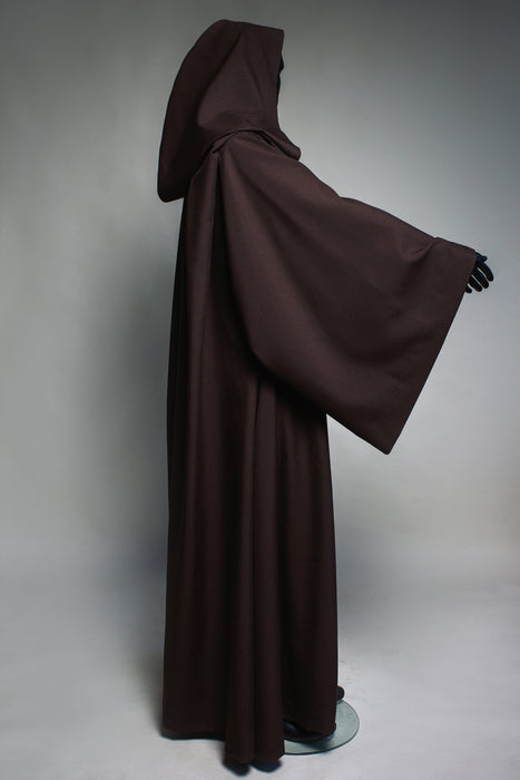 Star Saga Jedi Robe – Obi-Wan Kenobi Hooded Cosplay Cloak