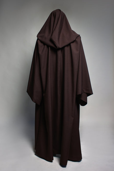 Star Saga Jedi Robe – Obi-Wan Kenobi Hooded Cosplay Cloak