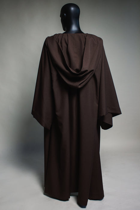 Star Saga Jedi Robe – Obi-Wan Kenobi Hooded Cosplay Cloak