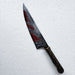 Alice Liddell inspired cosplay prop blade with dark fantasy design details