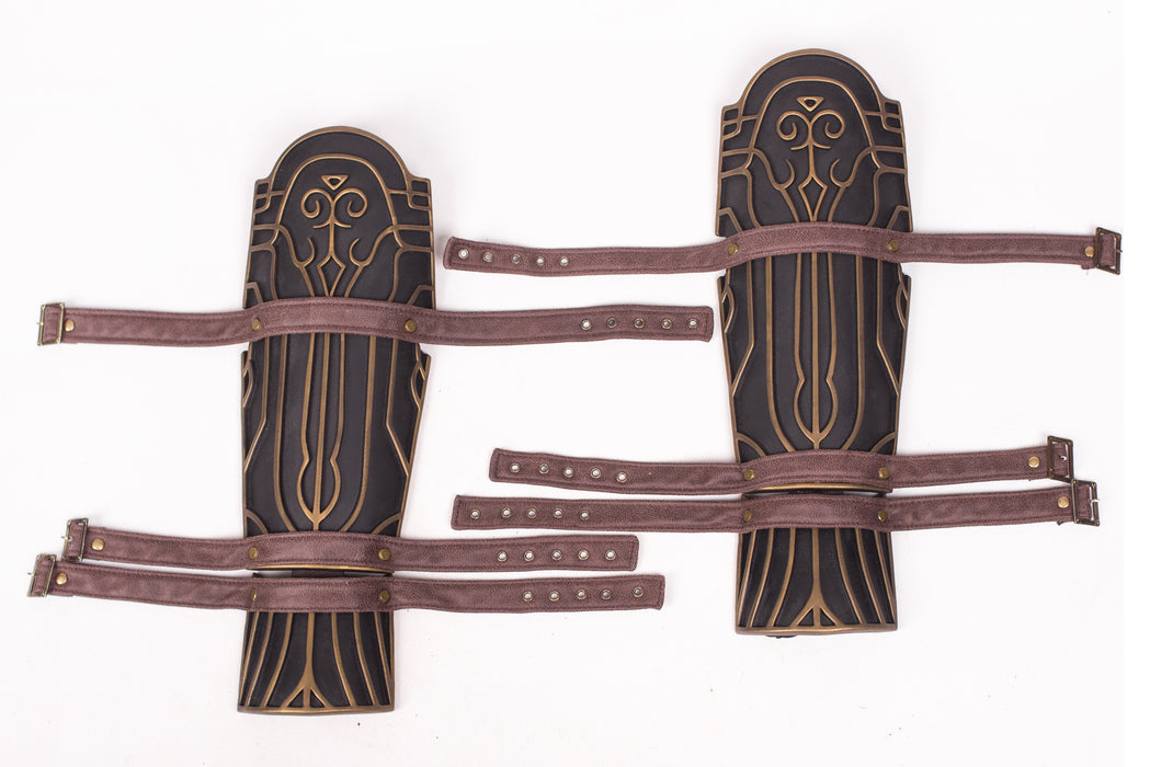 Bloodborne Hunter Armor Set – Bracers & Shin Guards Cosplay