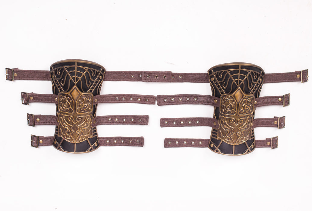 Bloodborne Hunter Armor Set – Bracers & Shin Guards Cosplay