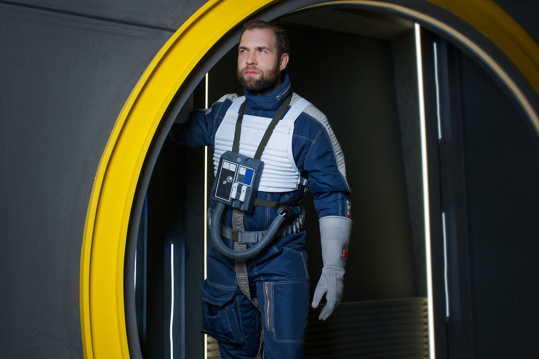 Star Saga Pilot Cosplay Costume – Blue Squadron Alliance Costume