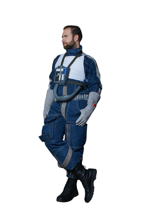 Star Saga Pilot Cosplay Costume – Blue Squadron Alliance Costume